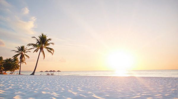 Les meilleures destinations ensoleillées de mars hors Europe